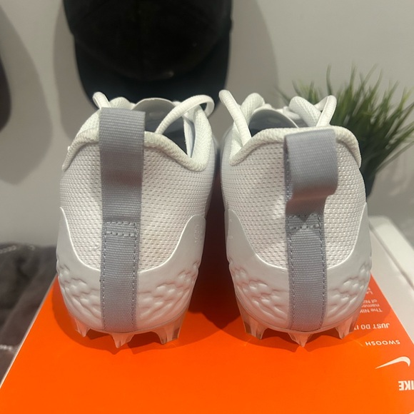 Nike Alpha Huarache 8 Pro Lacrosse Football Cleats White CW4439-110 Men Size 8.5 - Picture 3 of 8